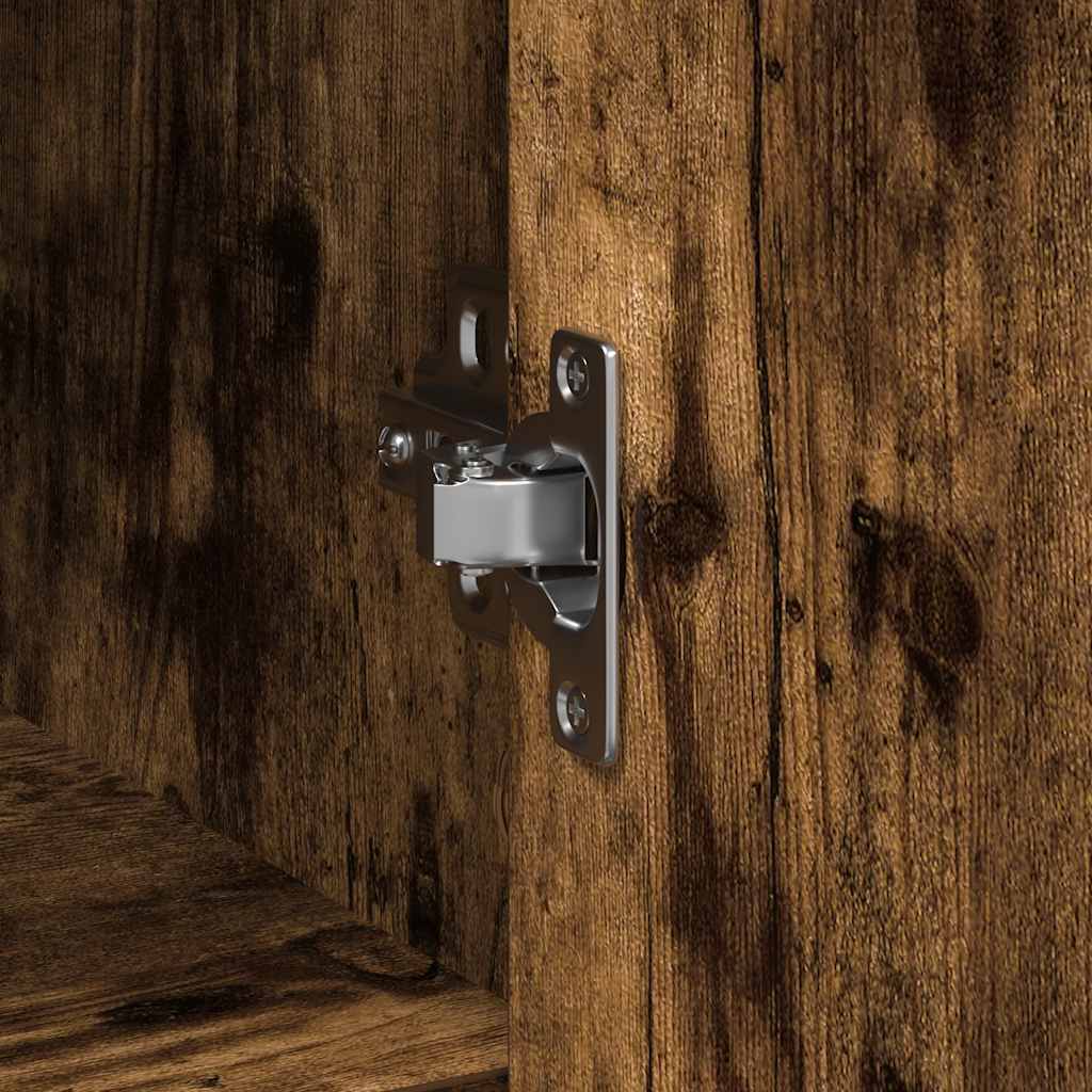 Skänk Rökfärgad Ek med låda 101x35x76 cm