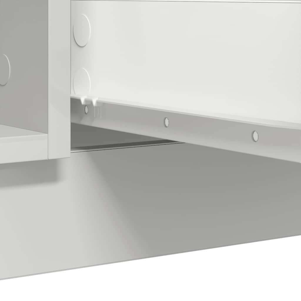 Skänk Vit med lådor 100,5x35x76 cm