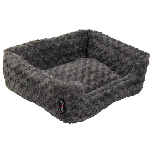 Hundsäng Djursoffa Softy XS 50x43x17 cm grå