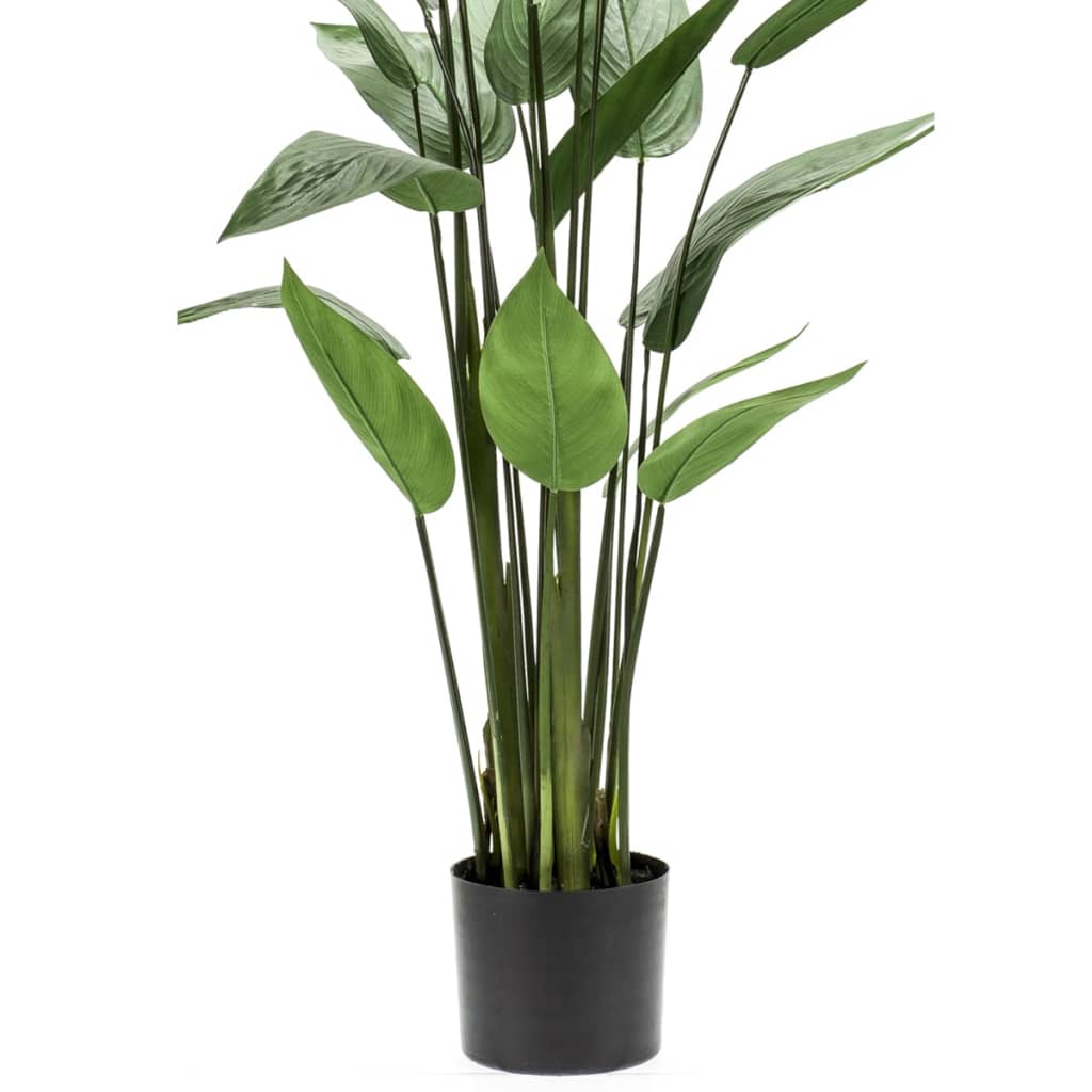 Keinotekoinen Keinotekoinen kasvi Heliconia green 125 cm