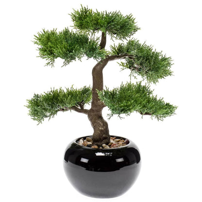 Keinotekoinen kasvi Bonsai puunvihreä 34 cm