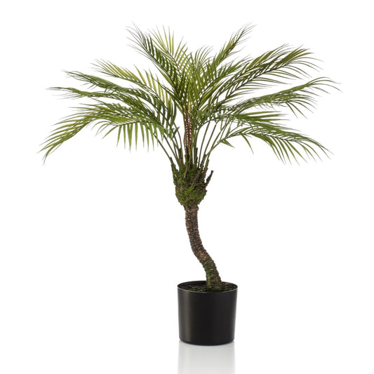 Konstgjord växt Chamaedorea Palm i kruka 85 cm