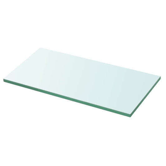 Hyllplan glas genomskinlig 30x12 cm