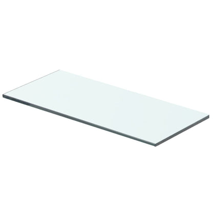 Hyllplan glas genomskinlig 40x12 cm