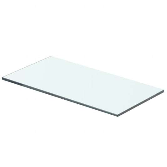 Hyllplan glas genomskinlig 40x15 cm