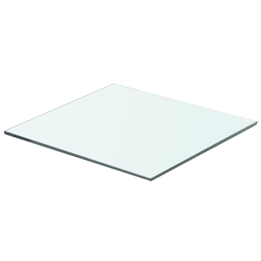 Hyllplan glas genomskinlig 40x30 cm