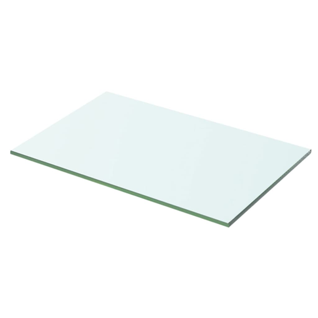 Hyllplan glas genomskinlig 50x25 cm