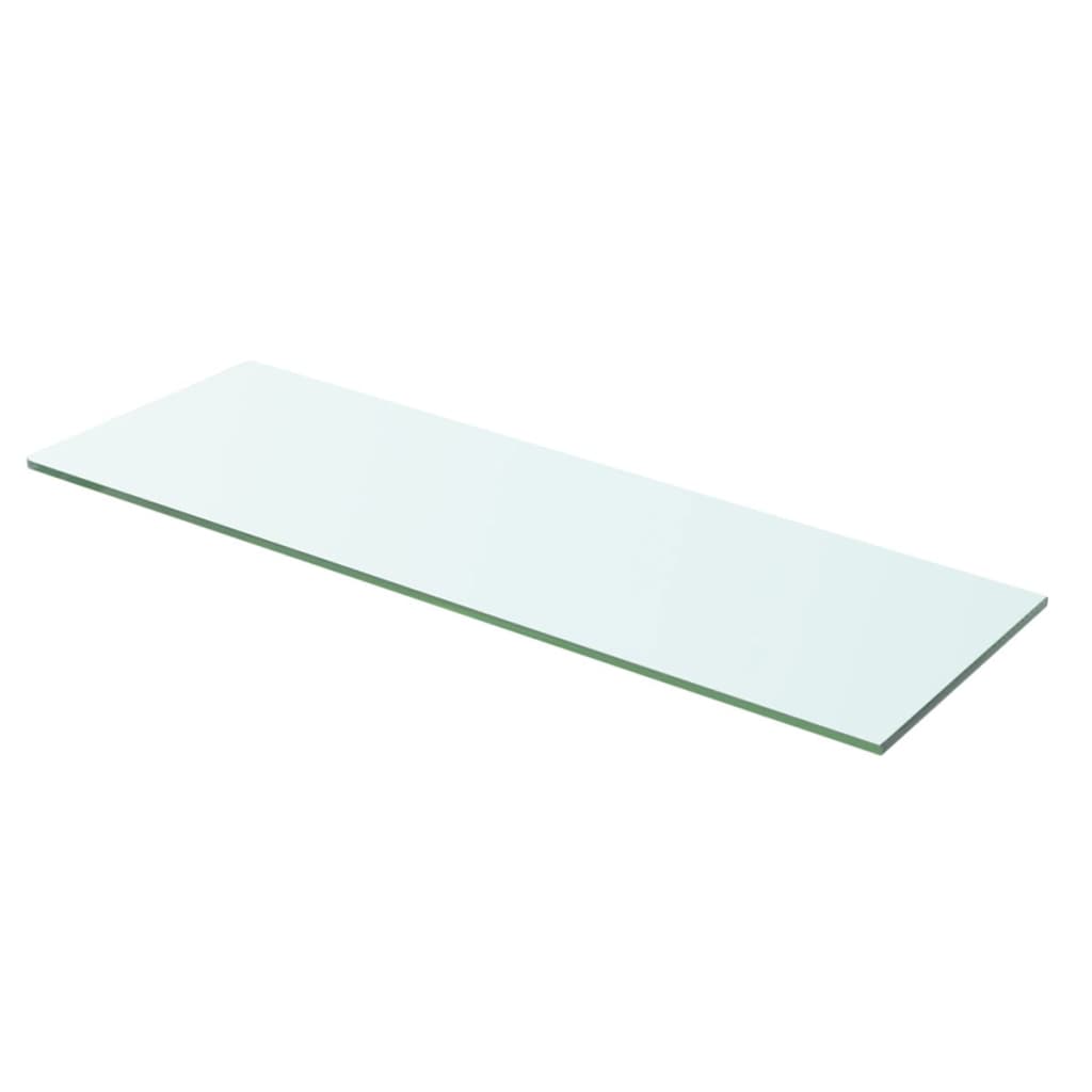 Hyllplan glas genomskinlig 60x15 cm