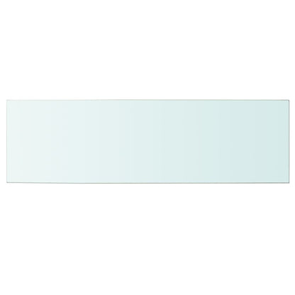 Hyllplan glas genomskinlig 100x30 cm