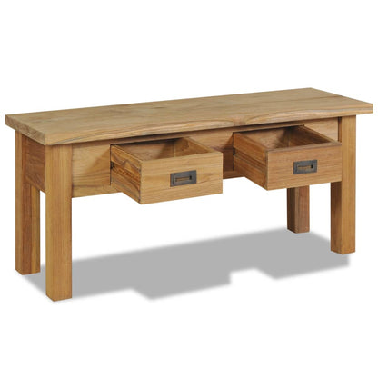 Hallin penkki teak 90x30x40 cm