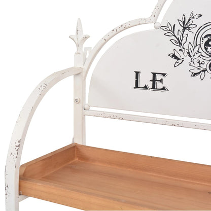 Bokhylla DIV. Vit Brun Fristående hyllsystem 59x35x168 cm