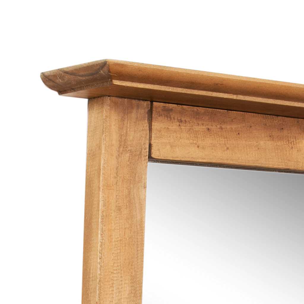 Badrumsspegel massiv furu 70x12x79 cm