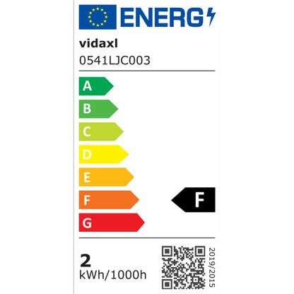 Badrumsspegel med LED-lampor 60 x 80 cm (L x H)