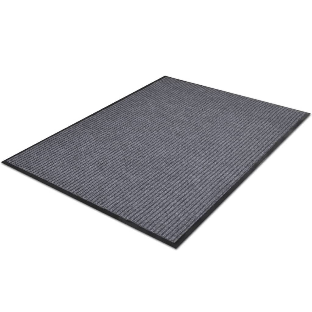 Ovimatto PVC Harmaa 90 x 60 cm