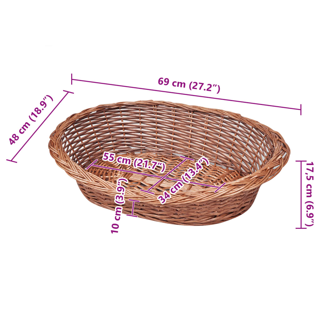 Hundsäng Hundkorg/husdjursbädd pil 69 cm