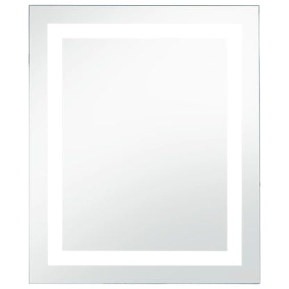 Badrumsspegel LED med touch-sensor 50x60 cm