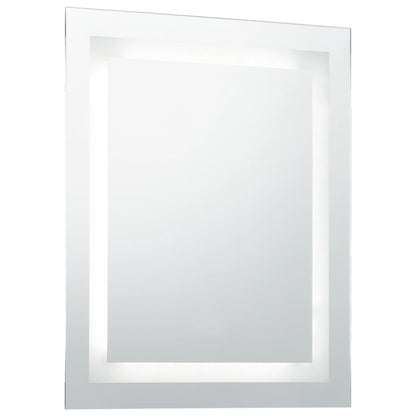 Badrumsspegel LED med touch-sensor 60x80 cm