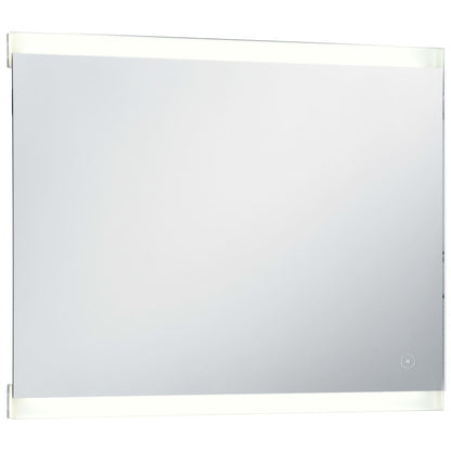 Badrumsspegel LED med touch-sensor 80x60 cm