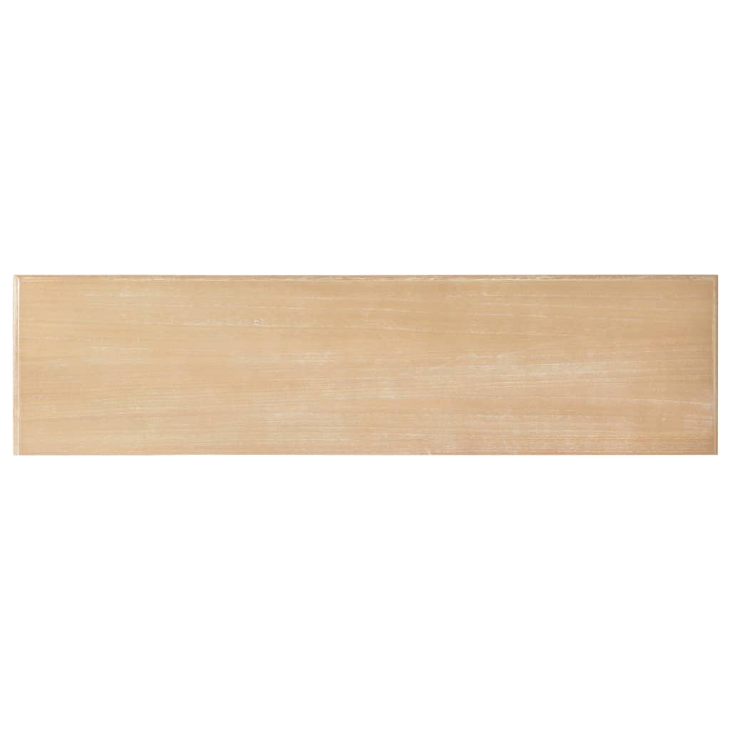 Avlastningsbord konsolbord vit 120x30x76 cm MDF