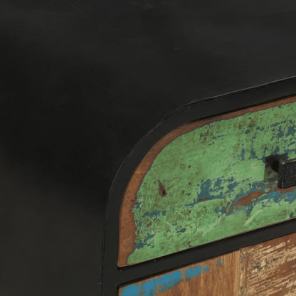 Skänk Trä massivt återvunnet Trä 140x35x76 cm