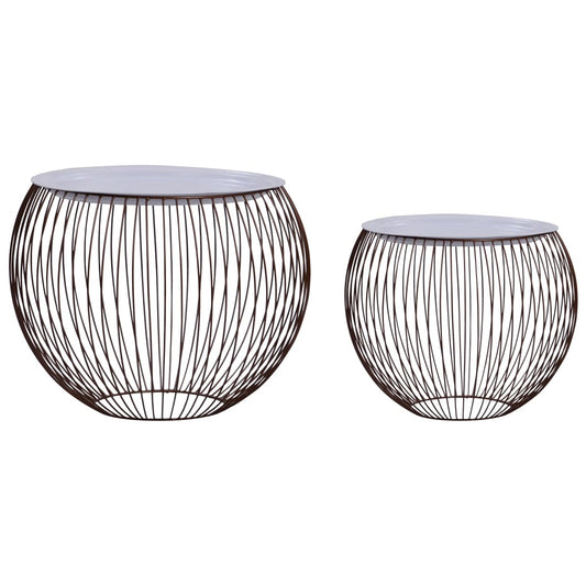 Soffbord DIV. 2 st guld