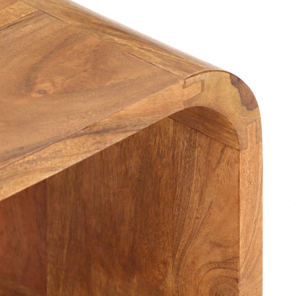 Sidobord Trä 3 delar massivt akaciaträ honungsfinish