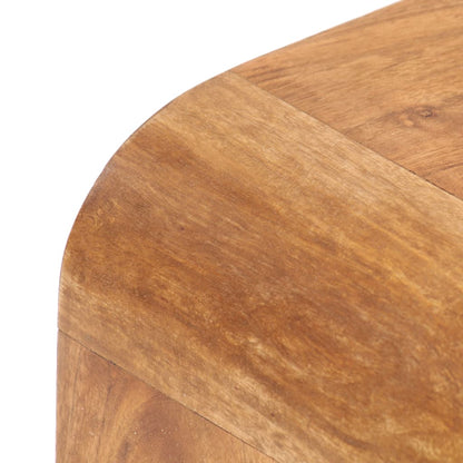 Sidobord Trä 3 delar massivt akaciaträ honungsfinish