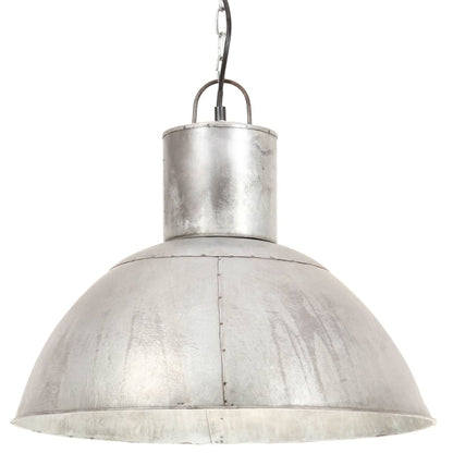 Taklampa Hänglampa 25 W silver rund 48 cm E27