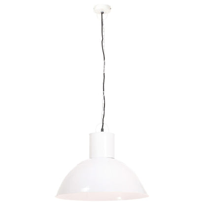 Taklampa Hänglampa 25 W vit rund 48 cm E27