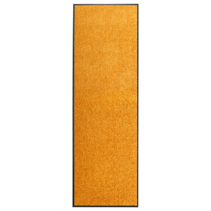 Dörrmatta tvättbar orange 60x180 cm