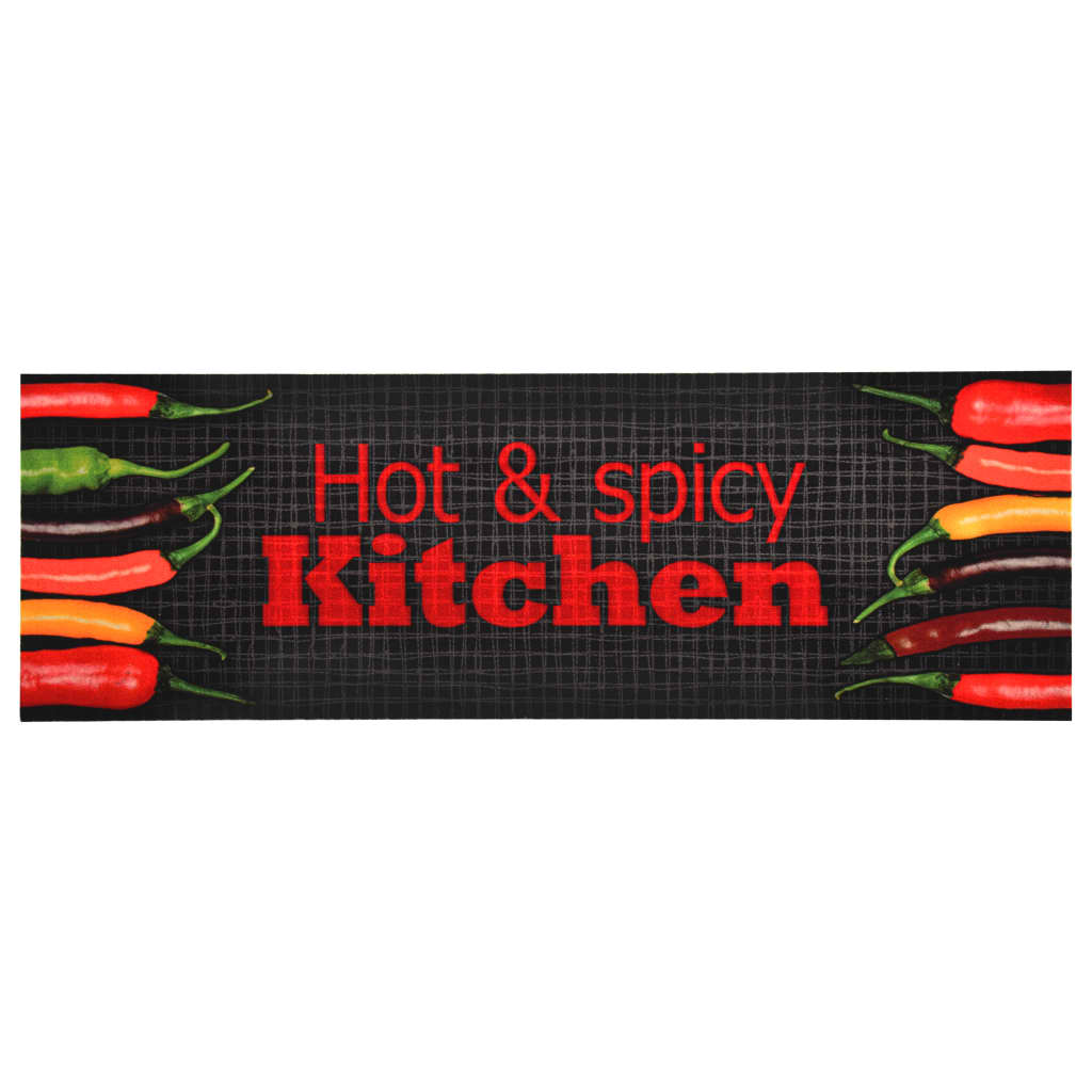 Köksmatta maskintvättbar Hot & Spicy 45x150 cm