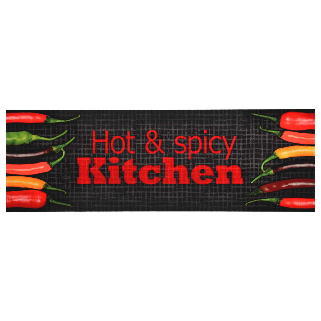 Köksmatta maskintvättbar Hot & Spicy 60x180 cm