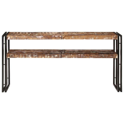 Avlastningsbord Konsollbord Trä 150x30x75 cm massivt återvunnet trä