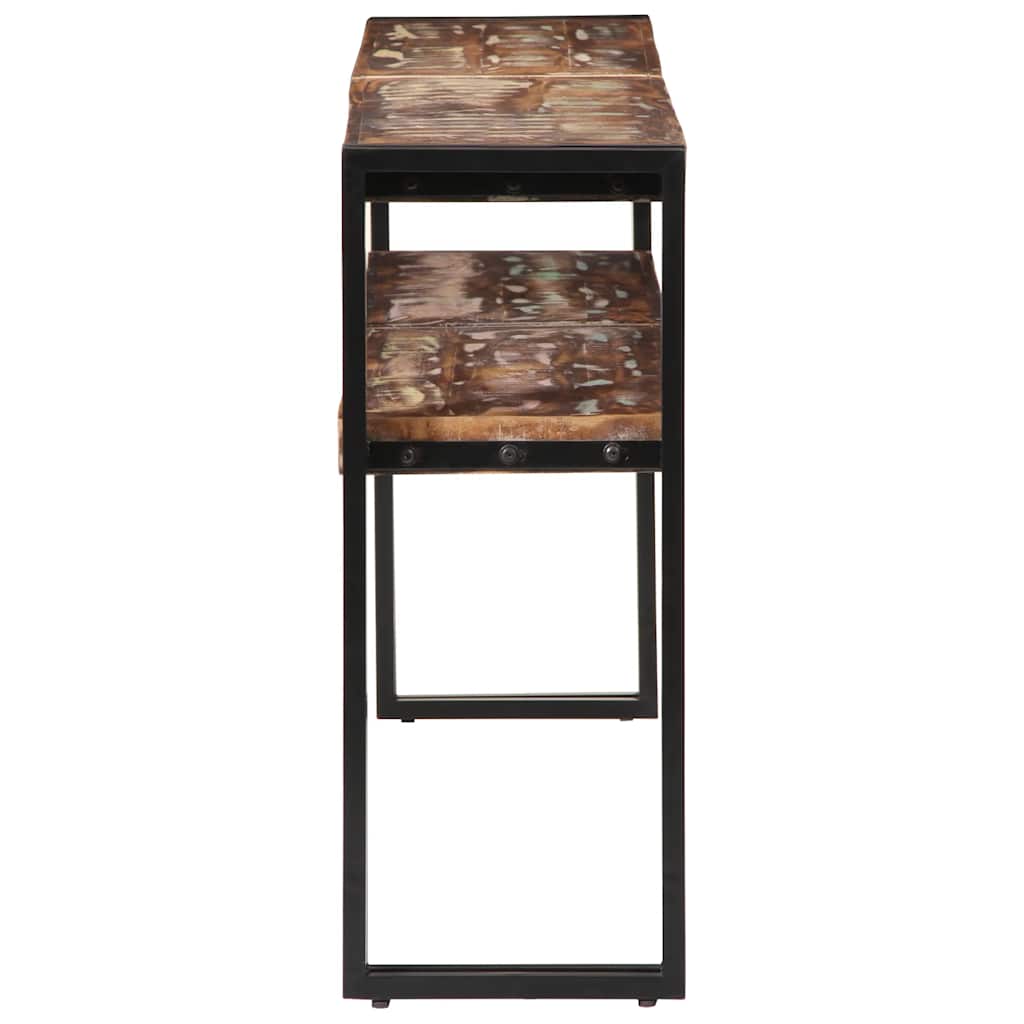 Avlastningsbord Konsollbord Trä 150x30x75 cm massivt återvunnet trä