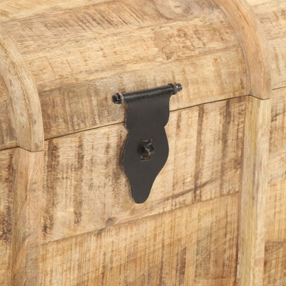 Förvaringskista 2 st massivt mangoträ