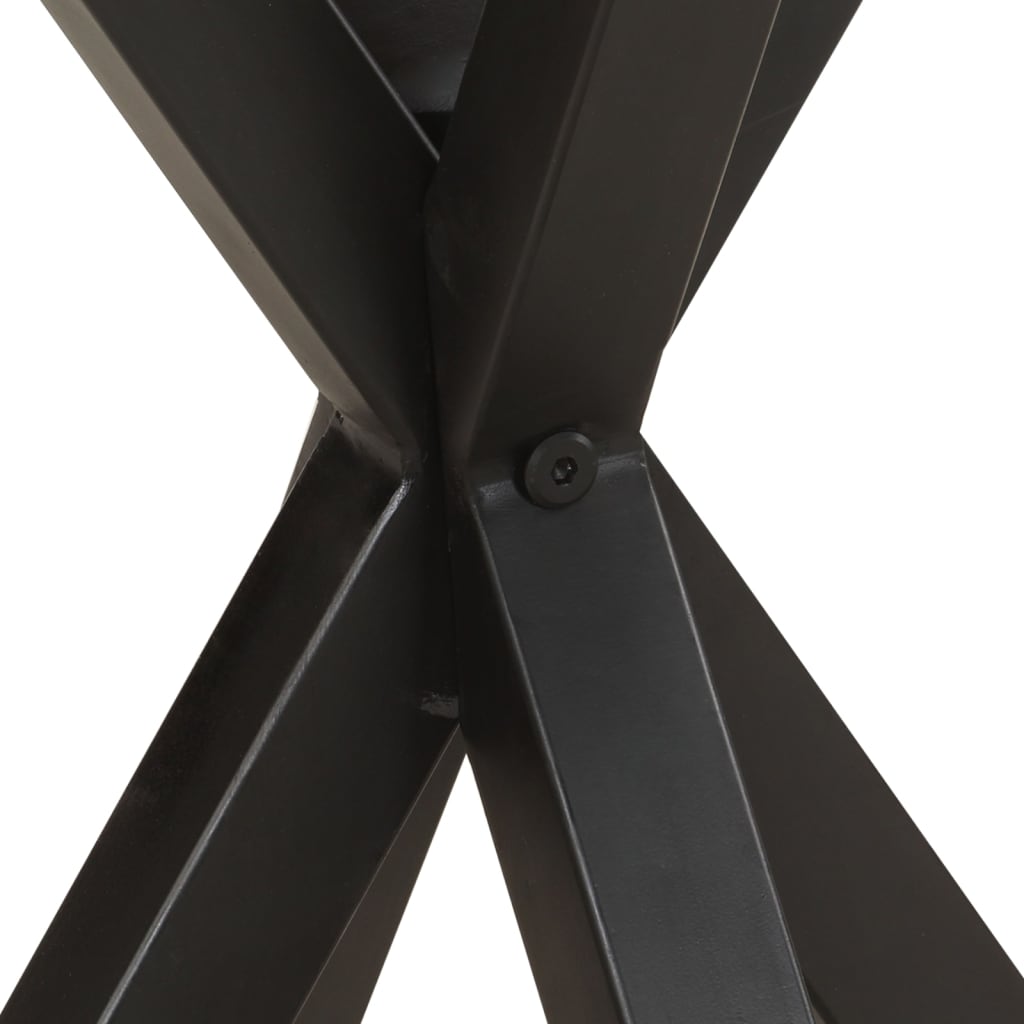 Sidobord Trä 48x48x56 cm massivt akaciaträ