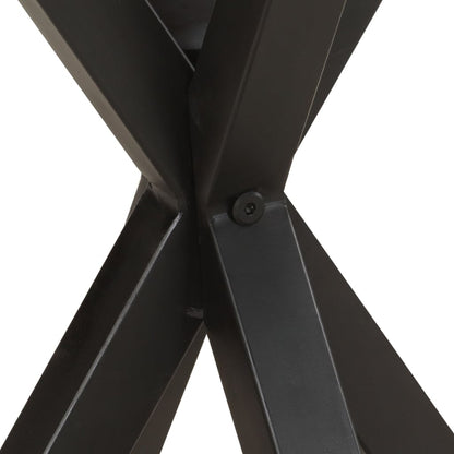 Sidobord Trä 48x48x56 cm massivt akaciaträ