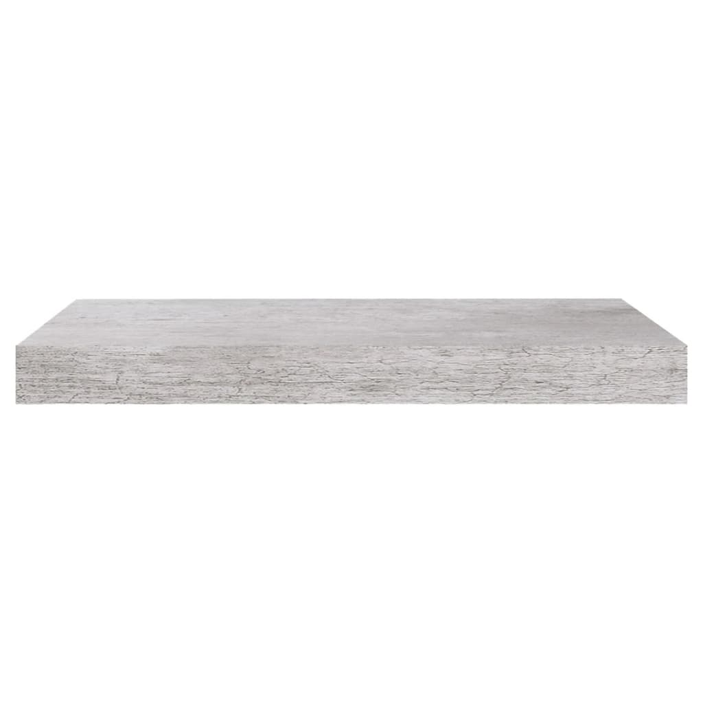 Seinähylly betonin harmaa neste kelluva 50x23x3,8 cm