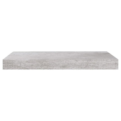 Seinähylly betonin harmaa neste kelluva 50x23x3,8 cm