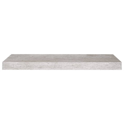 Seinähylly betonin harmaa neste kelluva 60x23,5x3,8 cm