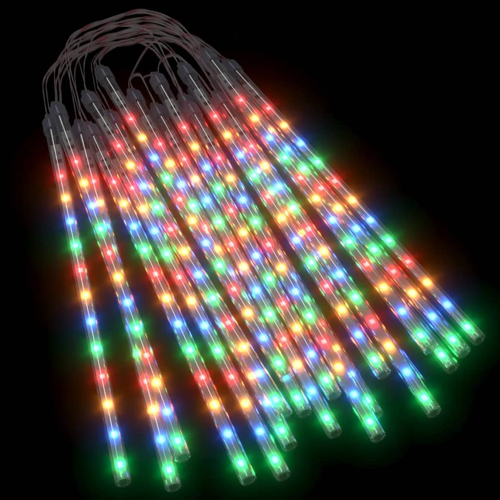 Joulukoristeita Ulkovalaistus Meteorisuihku 30 cm 480 LED monivärinen sisältä/ulkoa 20 kpl