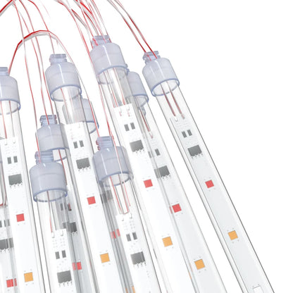 Joulukoristeita Ulkovalaistus Meteorisuihku 30 cm 480 LED monivärinen sisältä/ulkoa 20 kpl