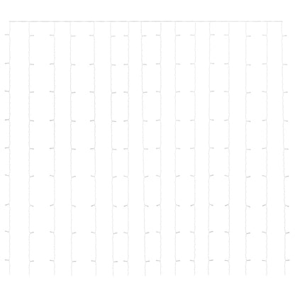 Joulukoristeita Ulkovalaistus Valoverho 3x3 m 300 LEDiä sininen 8 toimintoa