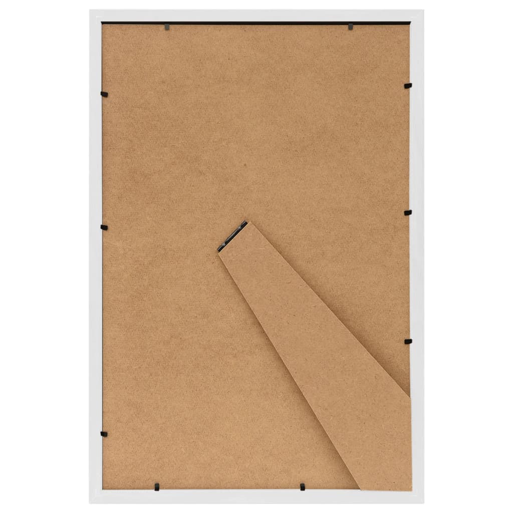 Fotoram för bord vit 13x18 cm MDF 3 st