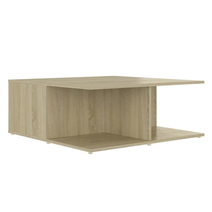 Soffbord sonoma ek 80x80x31 cm