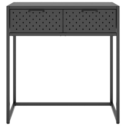 Avlastningsbord Konsollbord DIV. antracit 72x35x75 cm stål