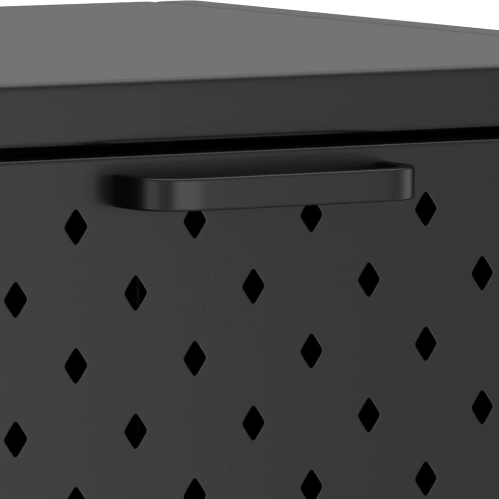 Avlastningsbord Konsollbord DIV. antracit 72x35x75 cm stål