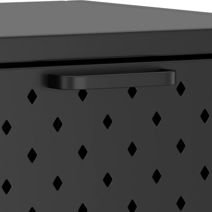 Avlastningsbord Konsollbord DIV. antracit 72x35x75 cm stål