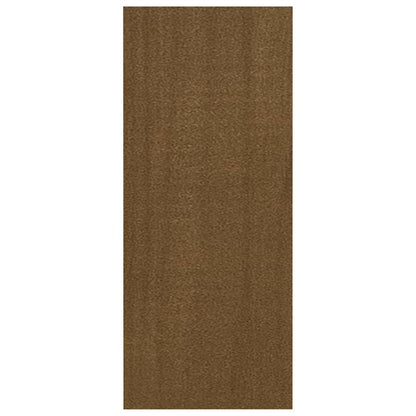 Bokhylla brun 40x30x71,5 cm massiv furu