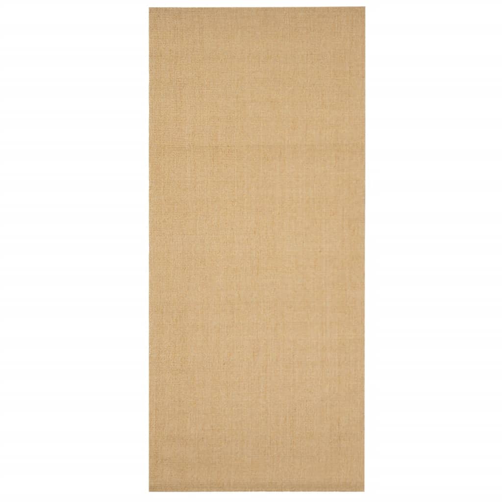 Golvmatta naturlig sisal 66x150 cm